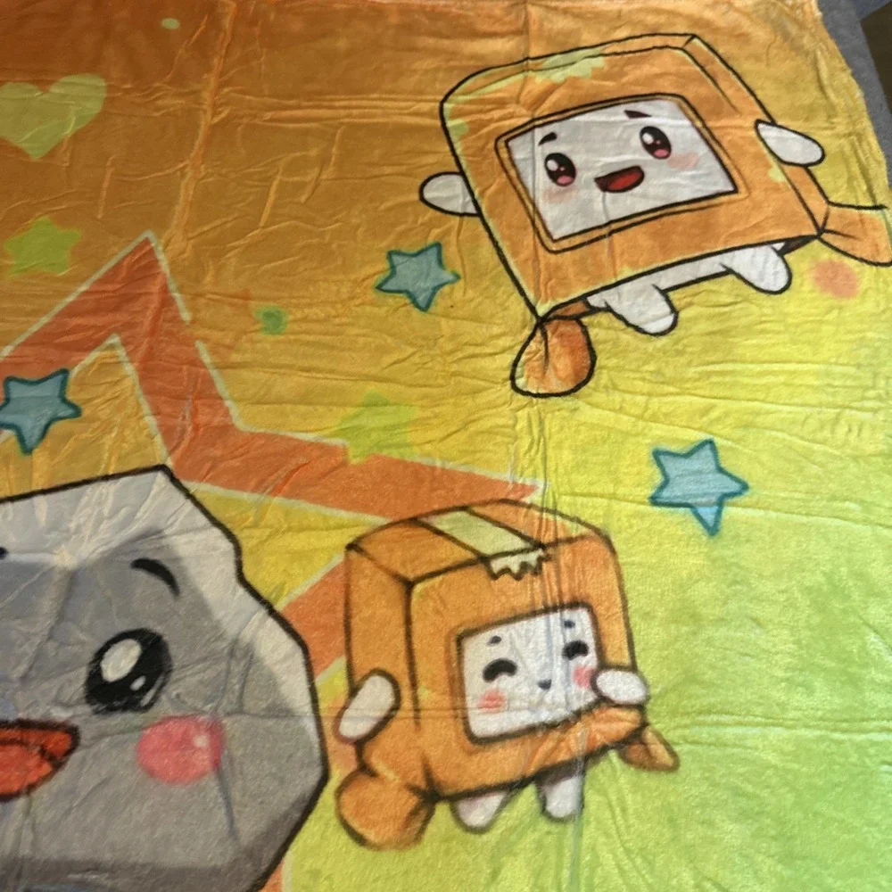 Lanky box Boxy Fleece Soft Blanket 50